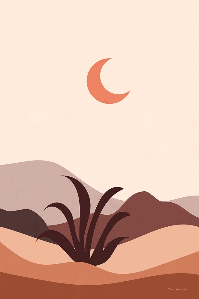 Boho Desert II art print by Omar Escalante for $57.95 CAD