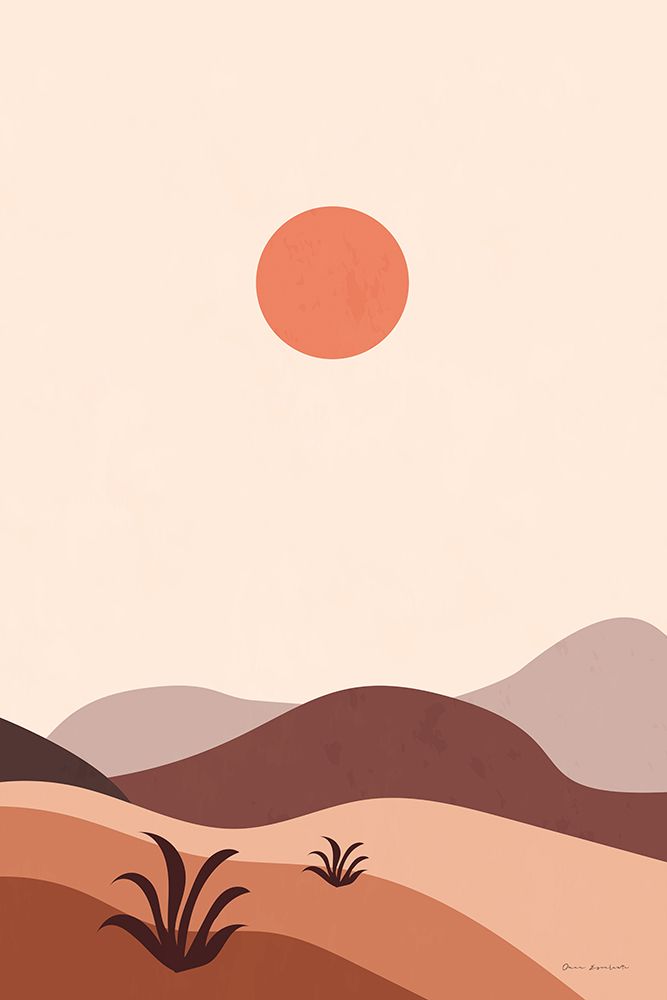 Boho Desert III art print by Omar Escalante for $57.95 CAD