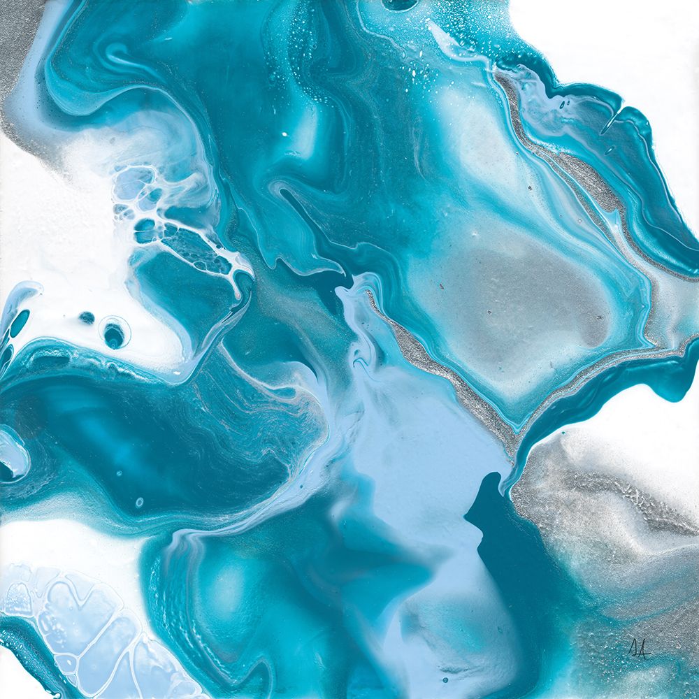 Blue Lagoon I art print by Sarah Adams for $57.95 CAD