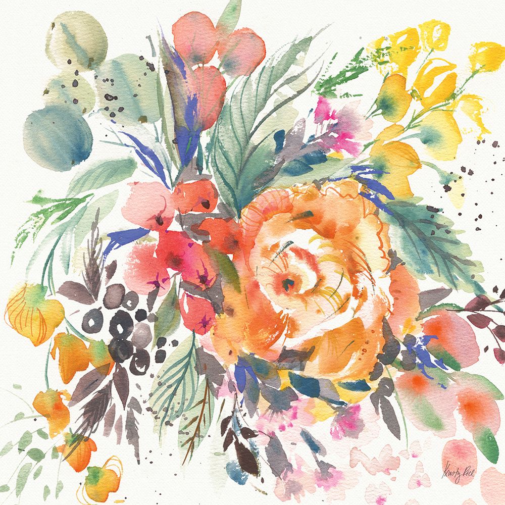 Garden Rose art print by Kristy Rice for $57.95 CAD