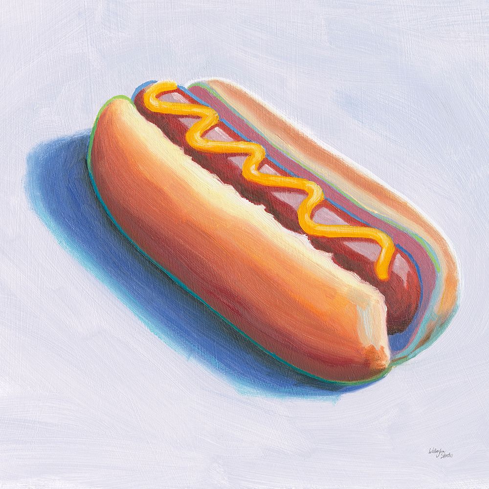 Hot Dog art print by Wellington Studio for $57.95 CAD