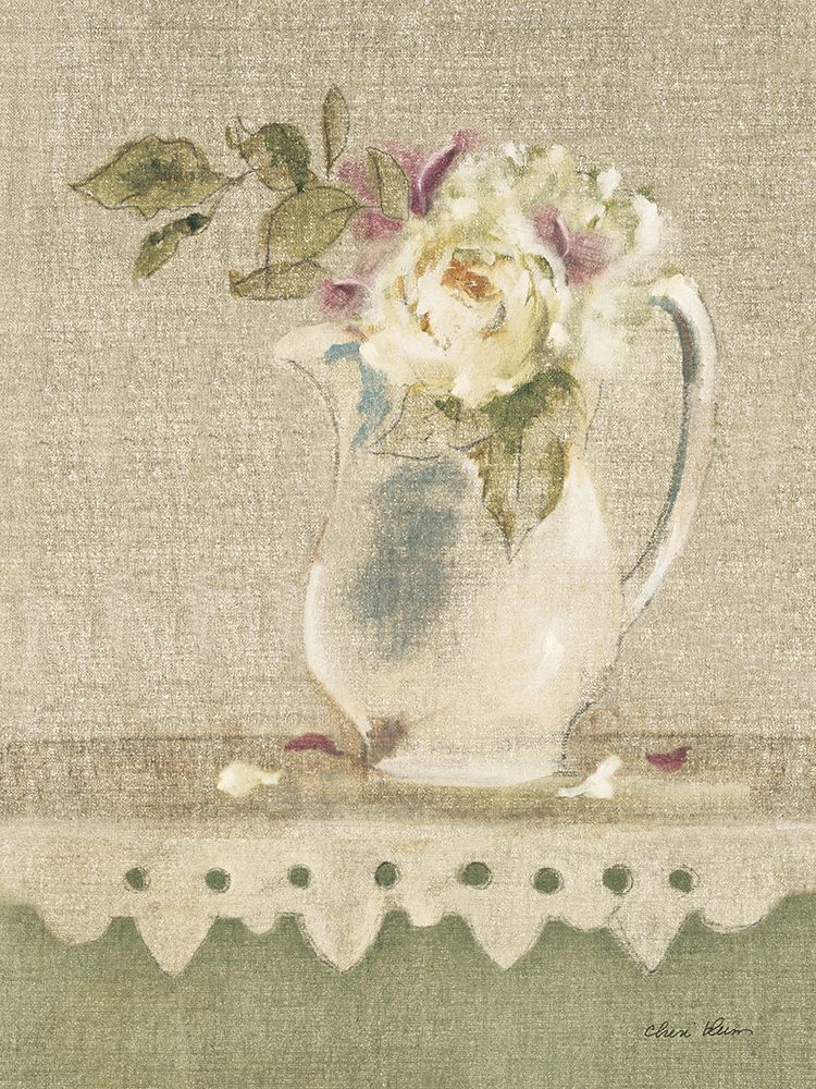 Cottage Shelf Bouquet II art print by Cheri Blum for $57.95 CAD