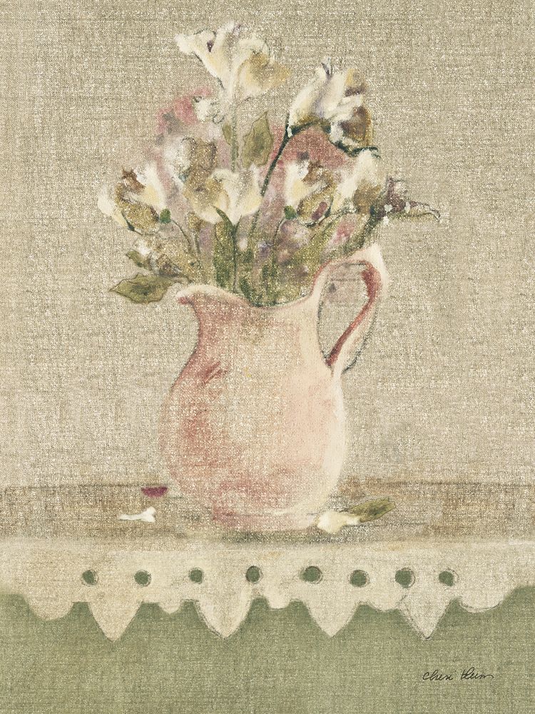 Cottage Shelf Bouquet III art print by Cheri Blum for $57.95 CAD