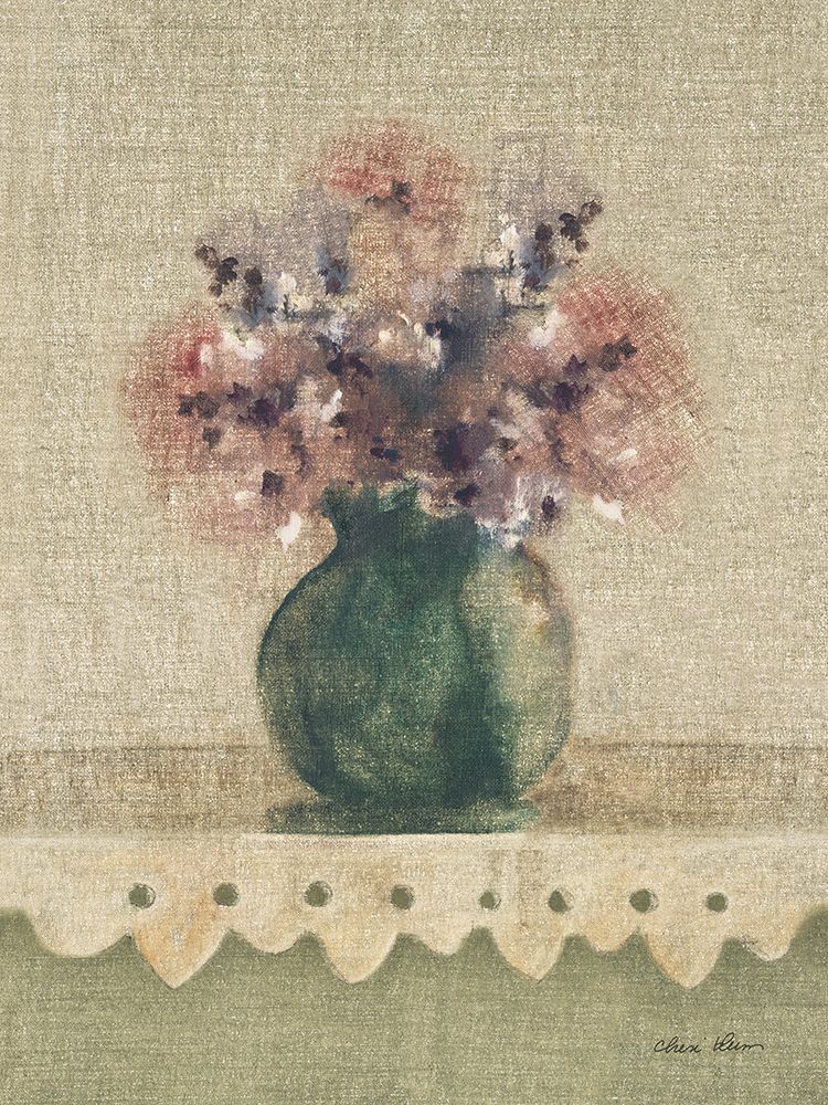 Cottage Shelf Bouquet IV art print by Cheri Blum for $57.95 CAD