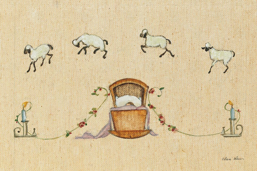 Counting Sheep art print by Cheri Blum for $57.95 CAD