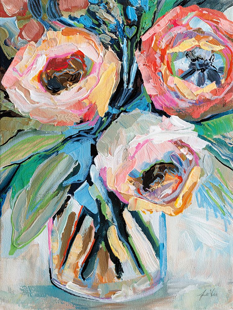 Marias Bouquet art print by Jeanette Vertentes for $57.95 CAD