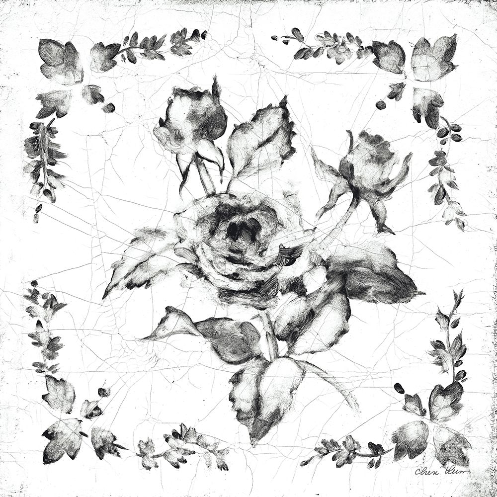 Swedish Tile II BW art print by Cheri Blum for $57.95 CAD