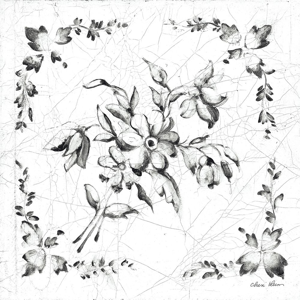 Swedish Tile III BW art print by Cheri Blum for $57.95 CAD