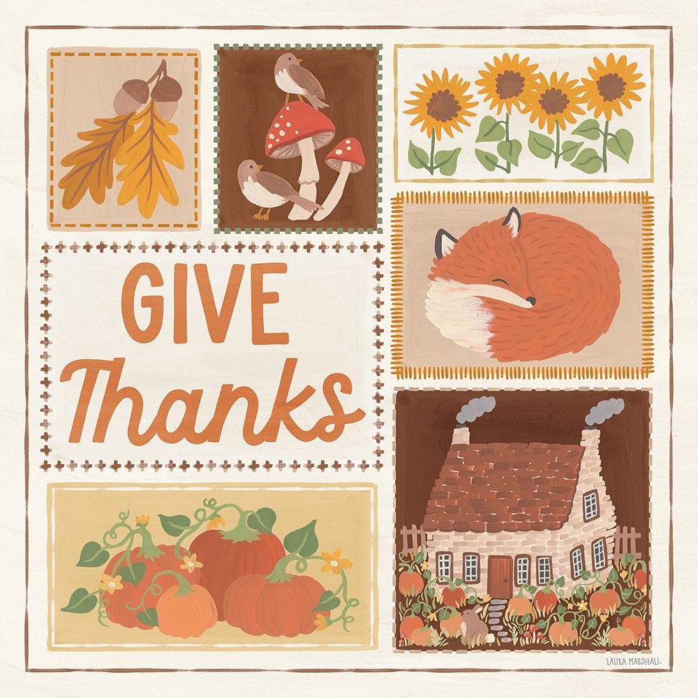 Autumn Days VIII art print by Laura Marshall for $57.95 CAD
