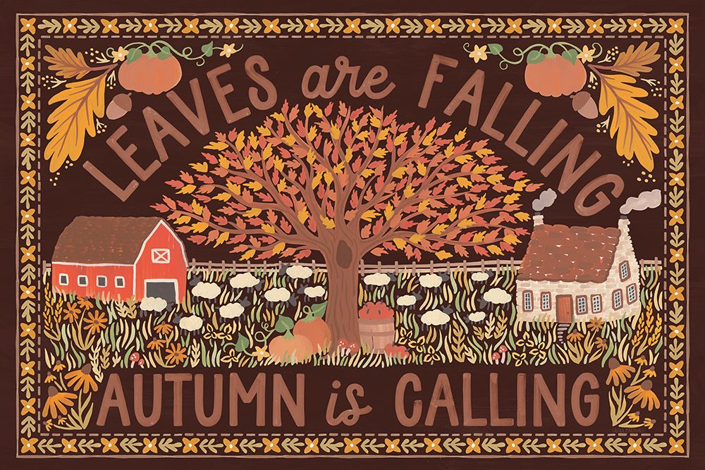 Autumn Days I Dark art print by Laura Marshall for $57.95 CAD