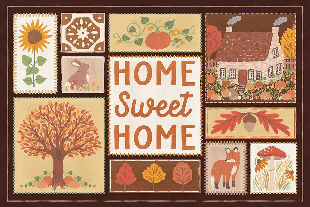 Autumn Days VI Dark art print by Laura Marshall for $57.95 CAD