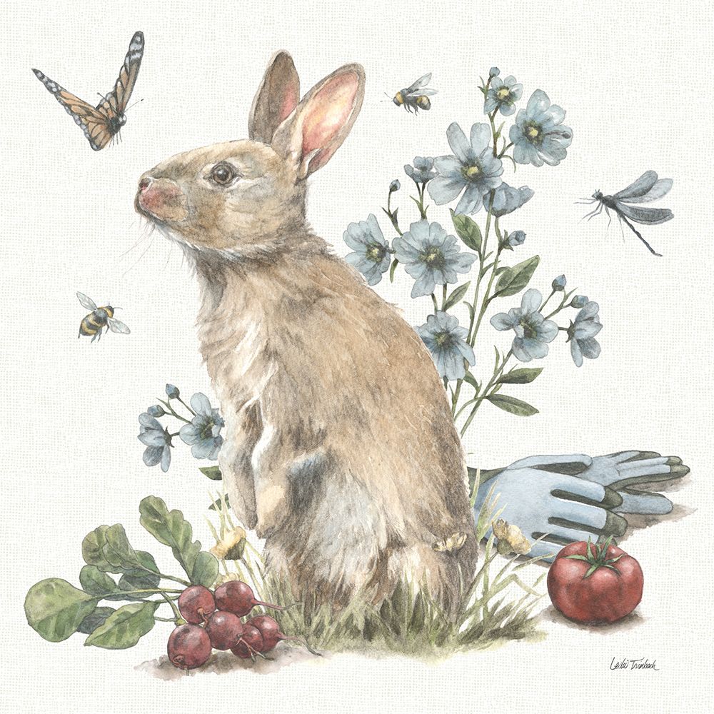 Garden Patch II art print by Leslie Trimbach for $57.95 CAD