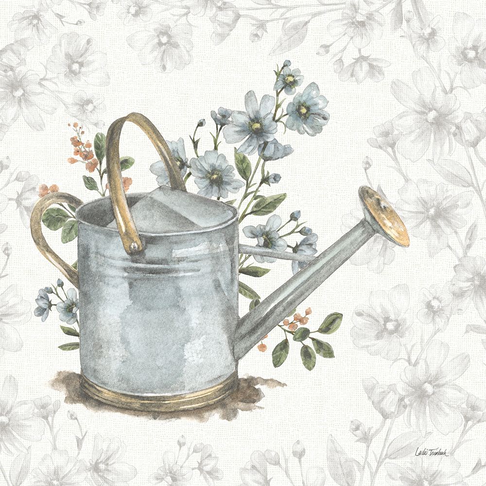 Garden Patch V art print by Leslie Trimbach for $57.95 CAD