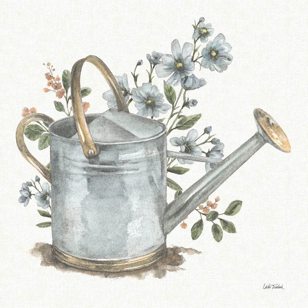Garden Patch VII art print by Leslie Trimbach for $57.95 CAD