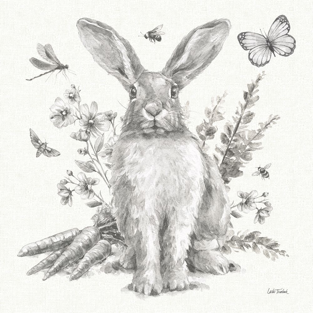 Garden Patch III Sketch art print by Leslie Trimbach for $57.95 CAD