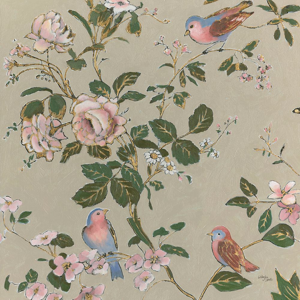 Golden Aviary art print by Wellington Studio for $57.95 CAD