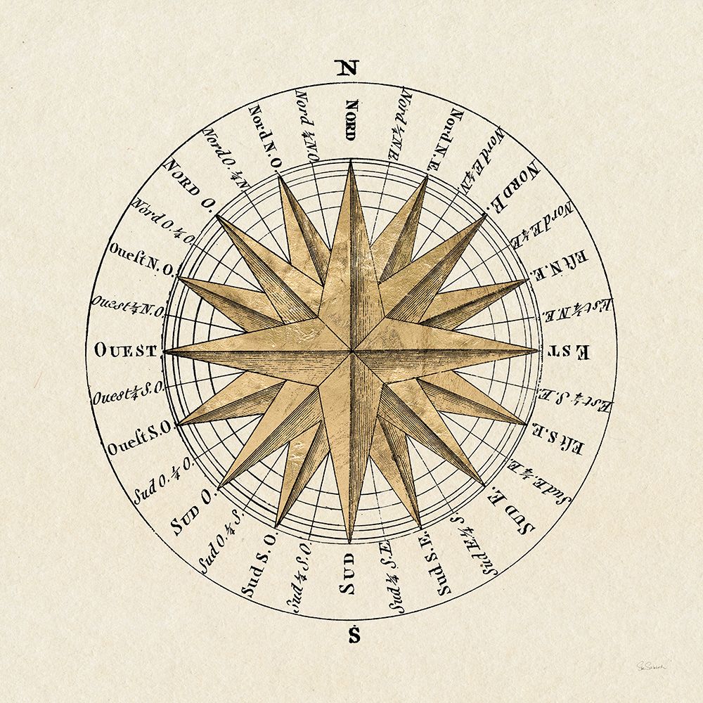 Serene Solar Globe II art print by Sue Schlabach for $57.95 CAD