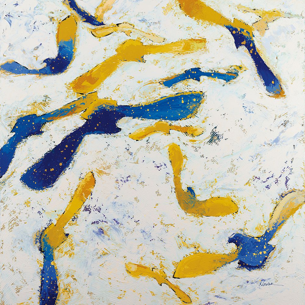 Fly Away Gold art print by Shirley Novak for $57.95 CAD