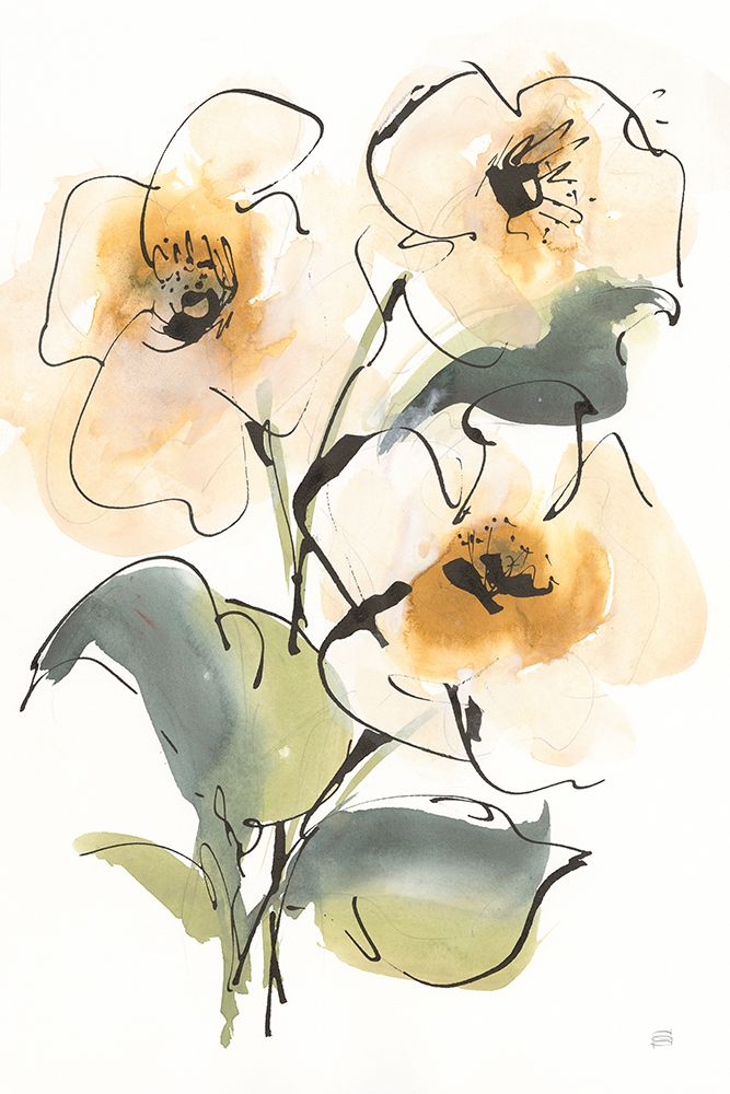 Smooth Poppy I art print by Chris Paschke for $57.95 CAD