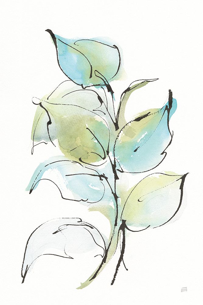 Textured Leaves II art print by Chris Paschke for $57.95 CAD