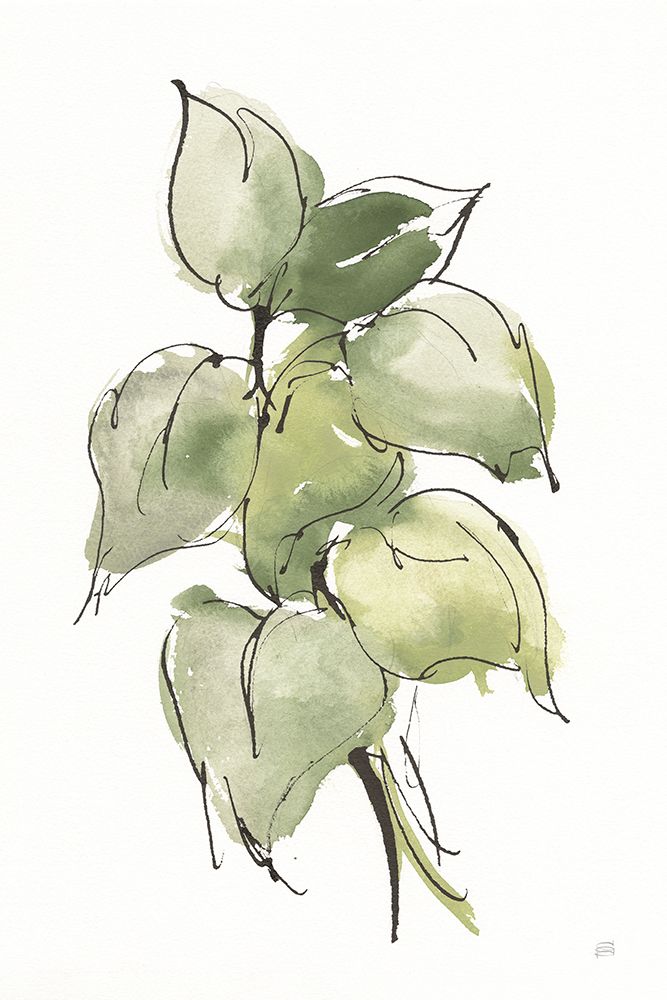 Textured Leaves III art print by Chris Paschke for $57.95 CAD