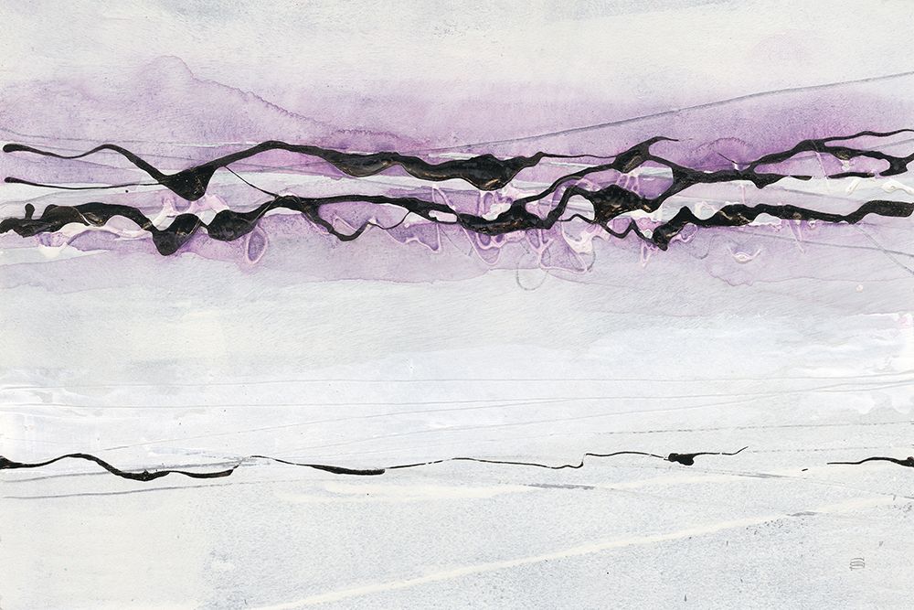 Textured Midnight Plum art print by Chris Paschke for $57.95 CAD