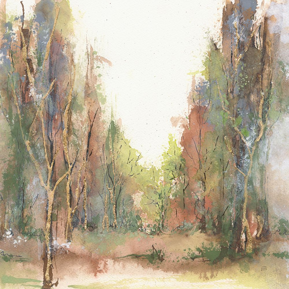 Gilded Path II art print by Chris Paschke for $57.95 CAD