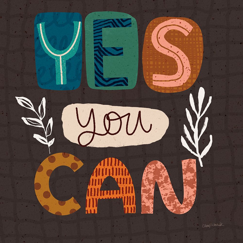 Happy Inspiration I art print by Cheryl Warrick for $57.95 CAD