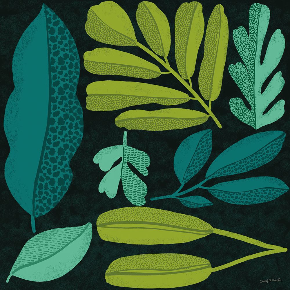 Plant Toss I art print by Cheryl Warrick for $57.95 CAD