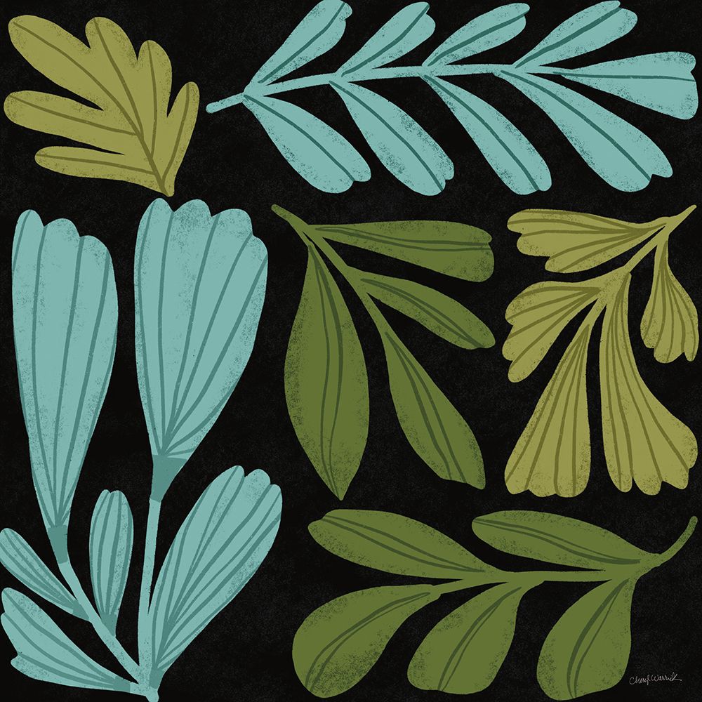 Plant Toss III art print by Cheryl Warrick for $57.95 CAD