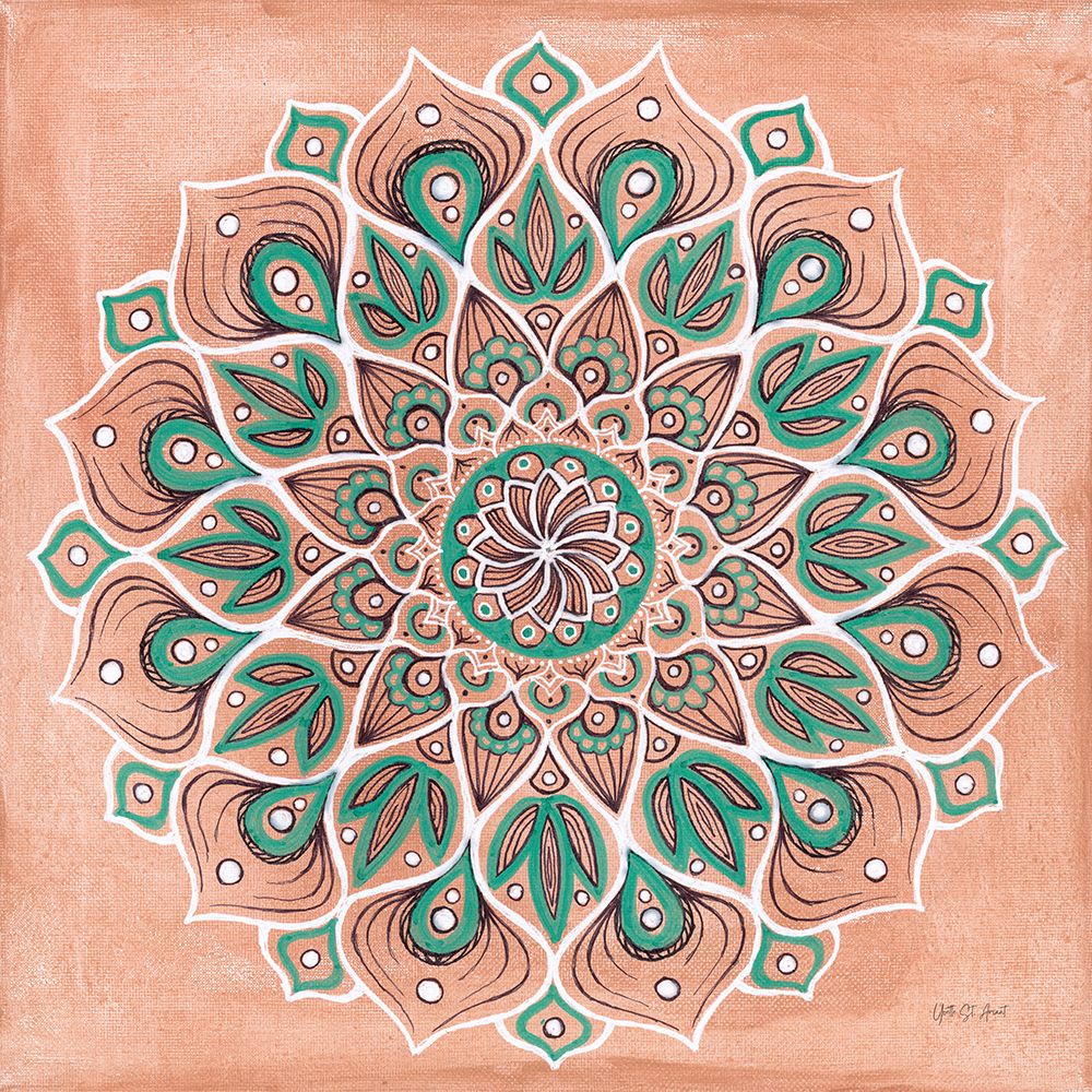 Spiral Mandala art print by Yvette St. Amant for $57.95 CAD