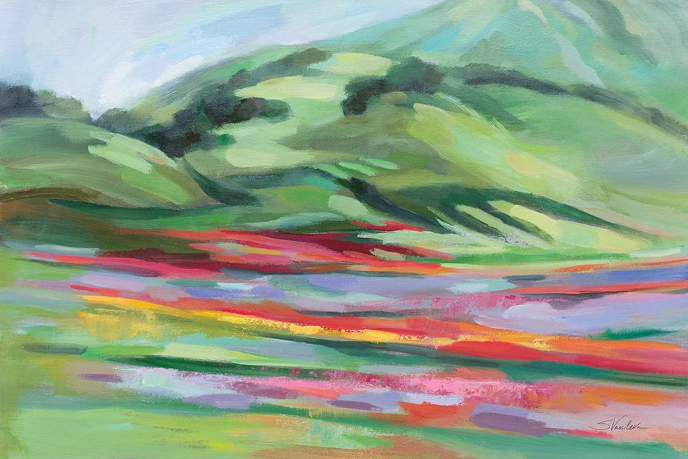 Emerald Mountain art print by Silvia Vassileva for $57.95 CAD