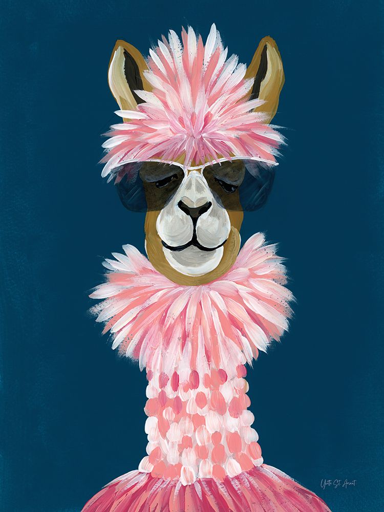 Fabulous Alpaca art print by Yvette St. Amant for $57.95 CAD