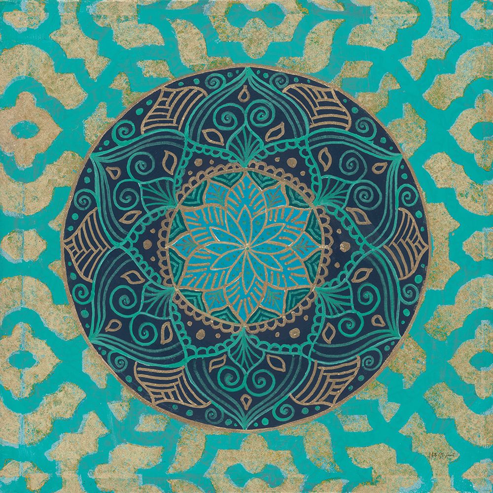 Patina Mandala I art print by Yvette St. Amant for $57.95 CAD