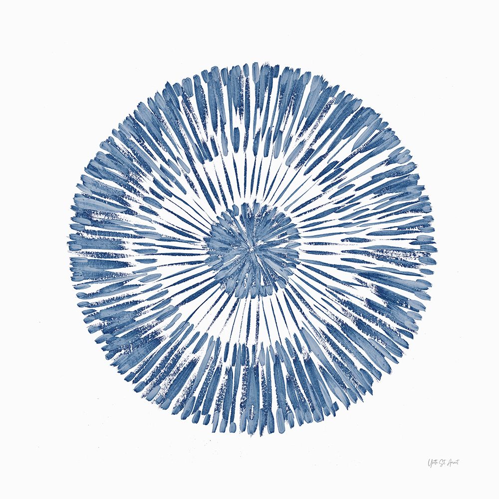 Coastal Block Print II Blue art print by Yvette St. Amant for $57.95 CAD