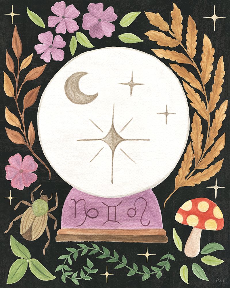 Spooky Chic III art print by Veronique Charron for $57.95 CAD