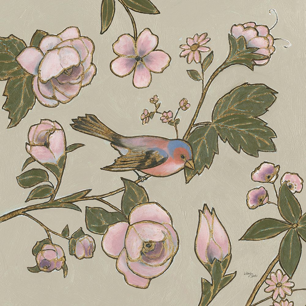 Golden Aviary II art print by Wellington Studio for $57.95 CAD