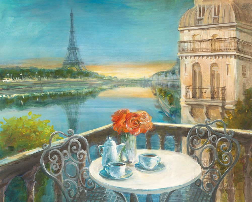 Morning on the Seine art print by Danhui Nai for $57.95 CAD