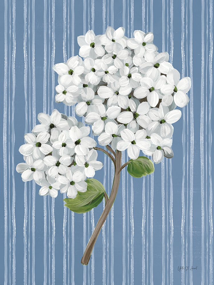 French Blue Hydrangeas II art print by Yvette St. Amant for $57.95 CAD