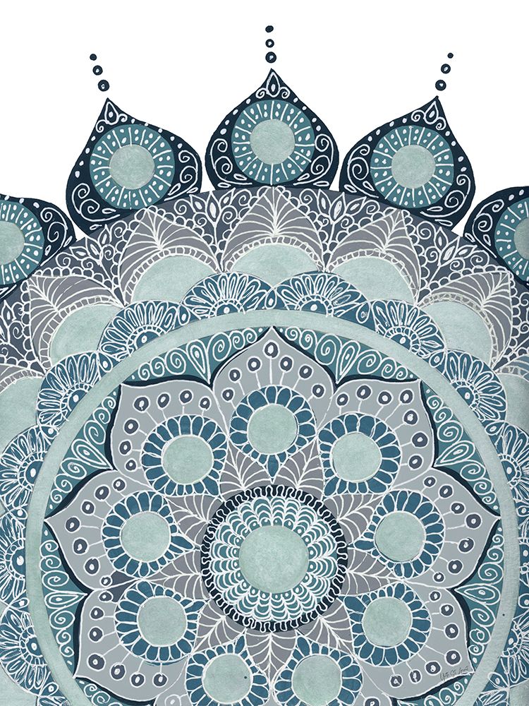 India Mandala III art print by Yvette St. Amant for $57.95 CAD