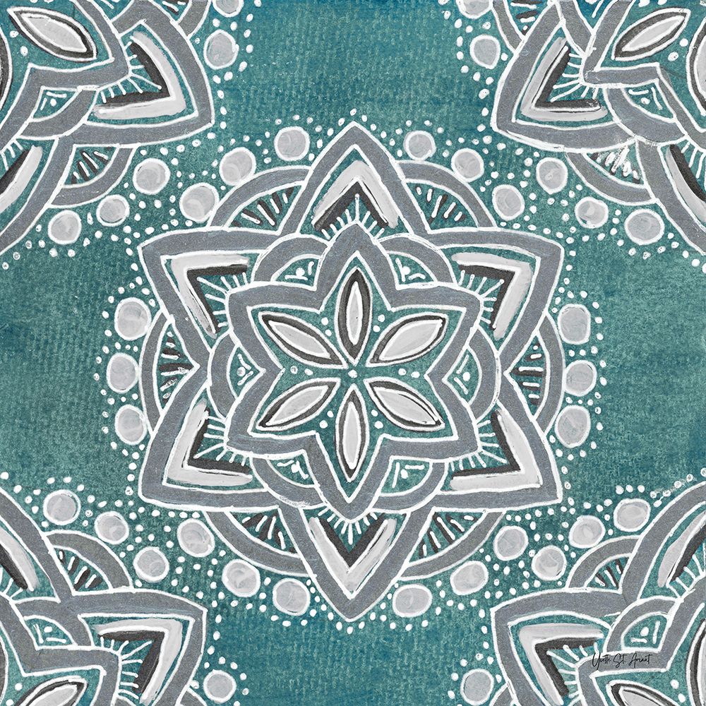 Star Mandala I art print by Yvette St. Amant for $57.95 CAD
