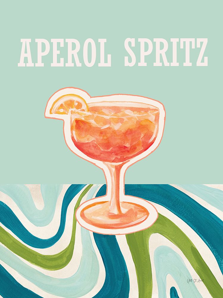 Aperol Spritz art print by Yvette St. Amant for $57.95 CAD