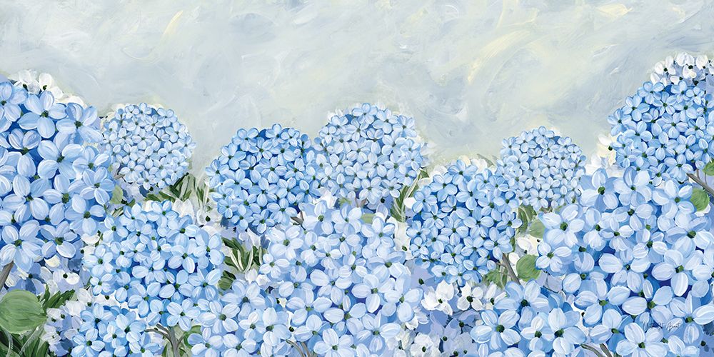 Hydrangea Meadow II art print by Yvette St. Amant for $57.95 CAD