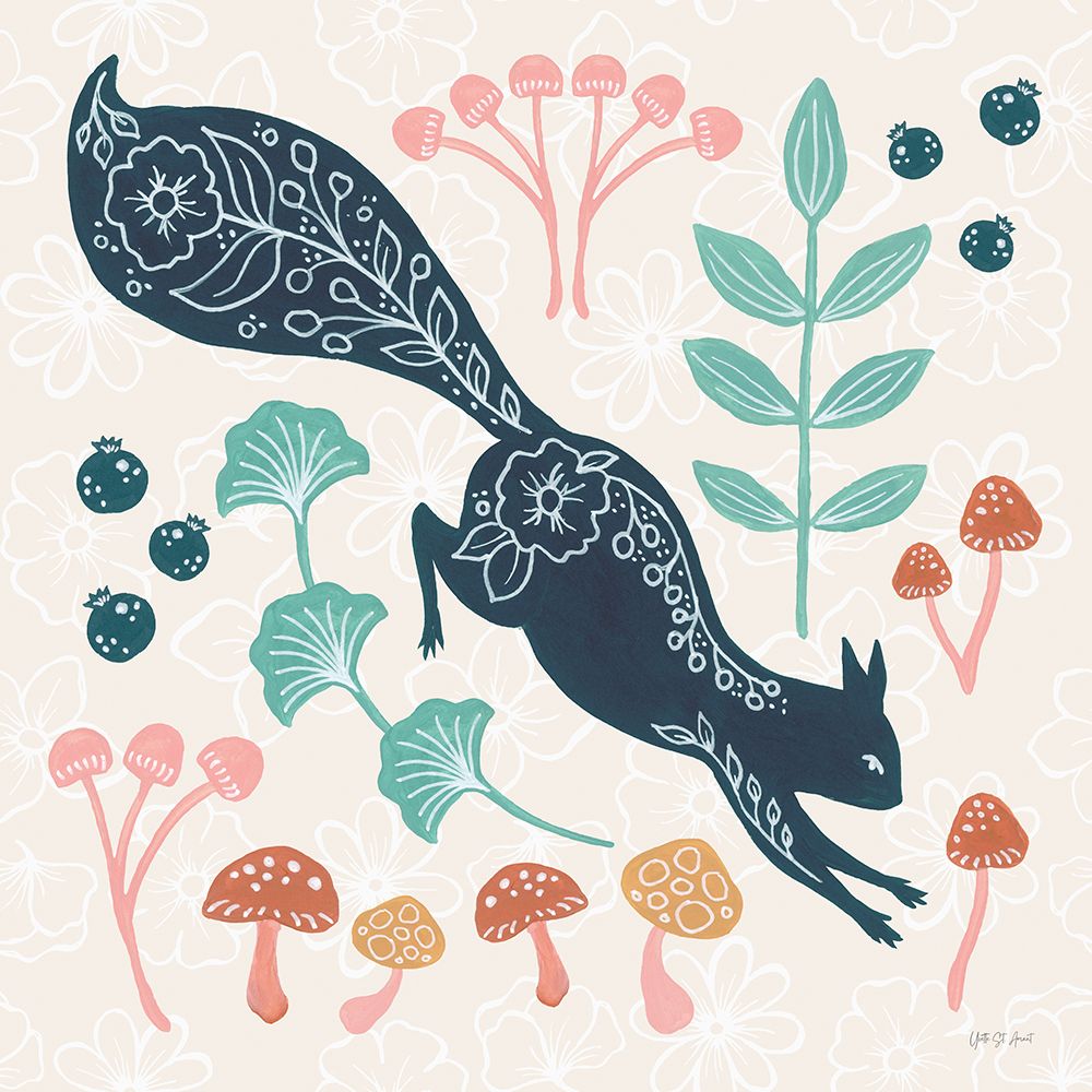 Gathering Mushrooms art print by Yvette St. Amant for $57.95 CAD