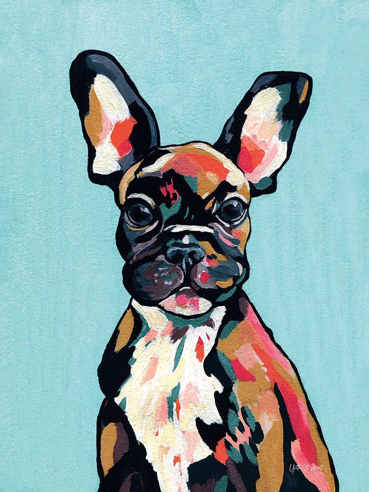 Stanley the French Bulldog art print by Yvette St. Amant for $57.95 CAD