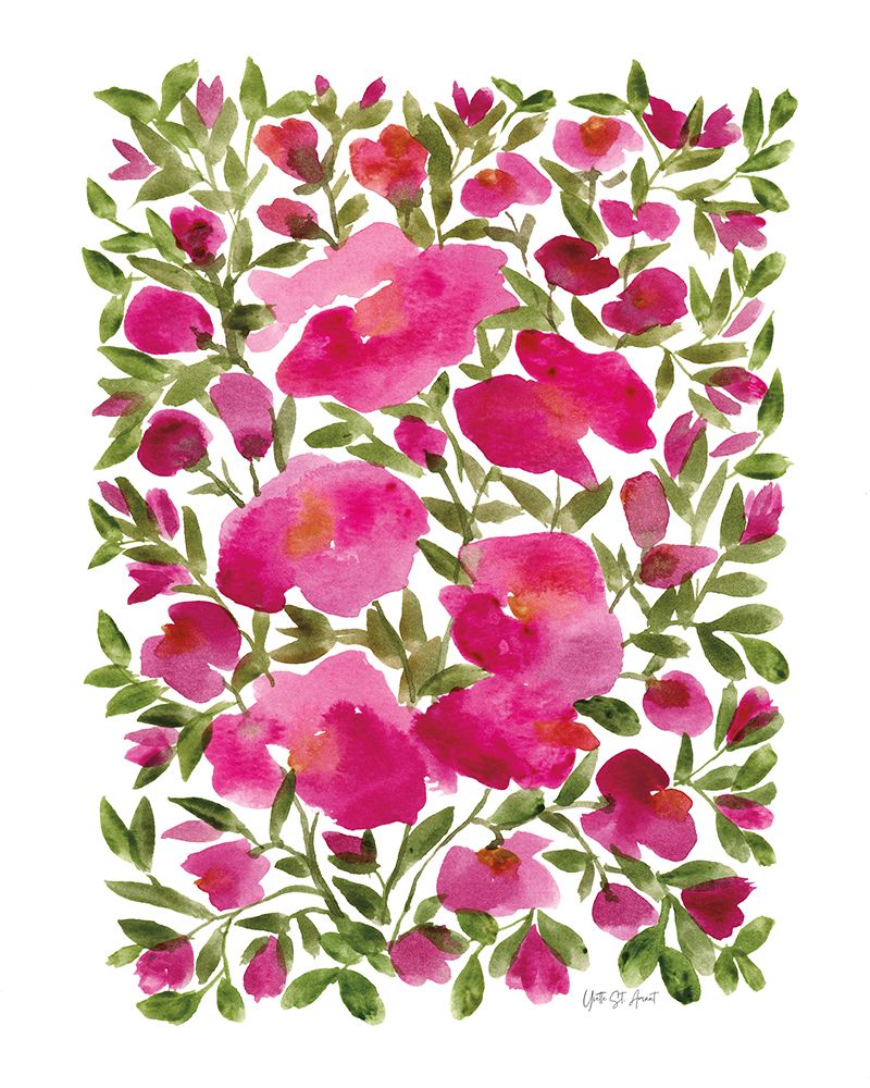Rose Blooms art print by Yvette St. Amant for $57.95 CAD