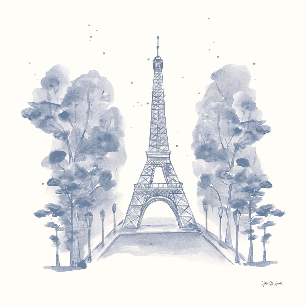 Eiffel Tower art print by Yvette St. Amant for $57.95 CAD