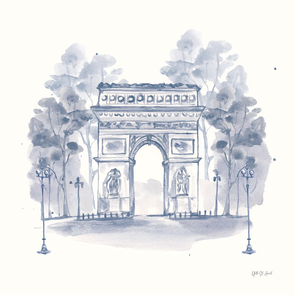Arc de Triomphe art print by Yvette St. Amant for $57.95 CAD