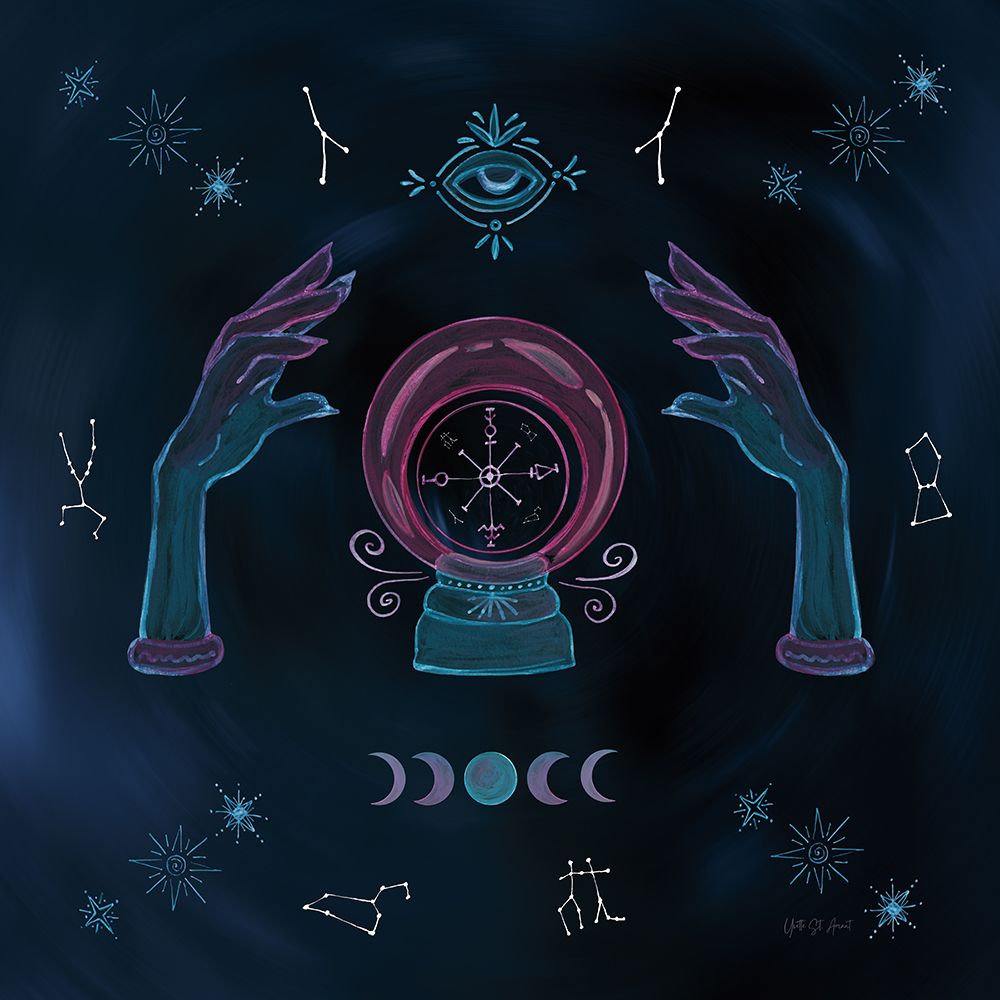 Mystic Fortune Teller art print by Yvette St. Amant for $57.95 CAD