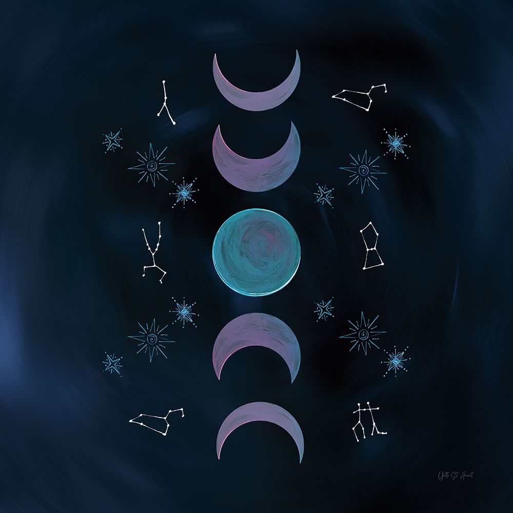 Mystic New Moon art print by Yvette St. Amant for $57.95 CAD